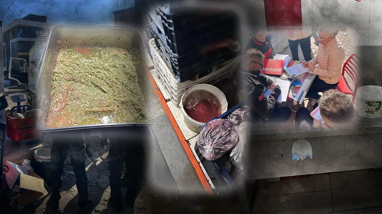 Antalya'da mide bulandıran görüntüler: 574 kilo SKT'si geçmiş ve bozulmuş gıda ele geçirildi!