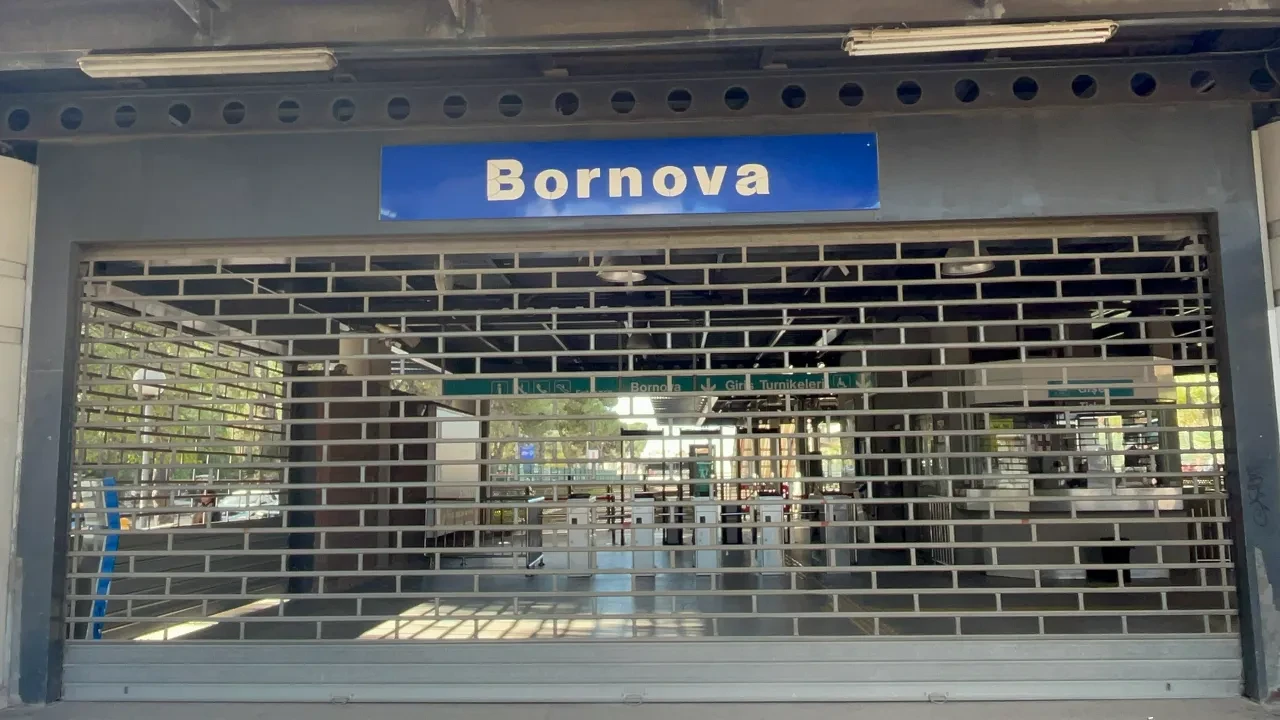 Bornova, Bölge, Sanayi metro kapalı mı, neden? 9 Aralık İzmir metro yangın mı çıktı?