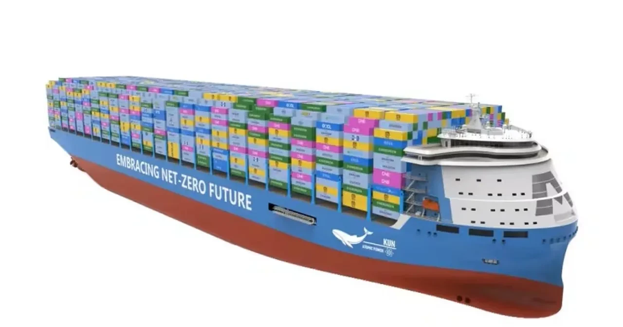 Dünyanın ilk nükleer konteyner gemisi geliyor