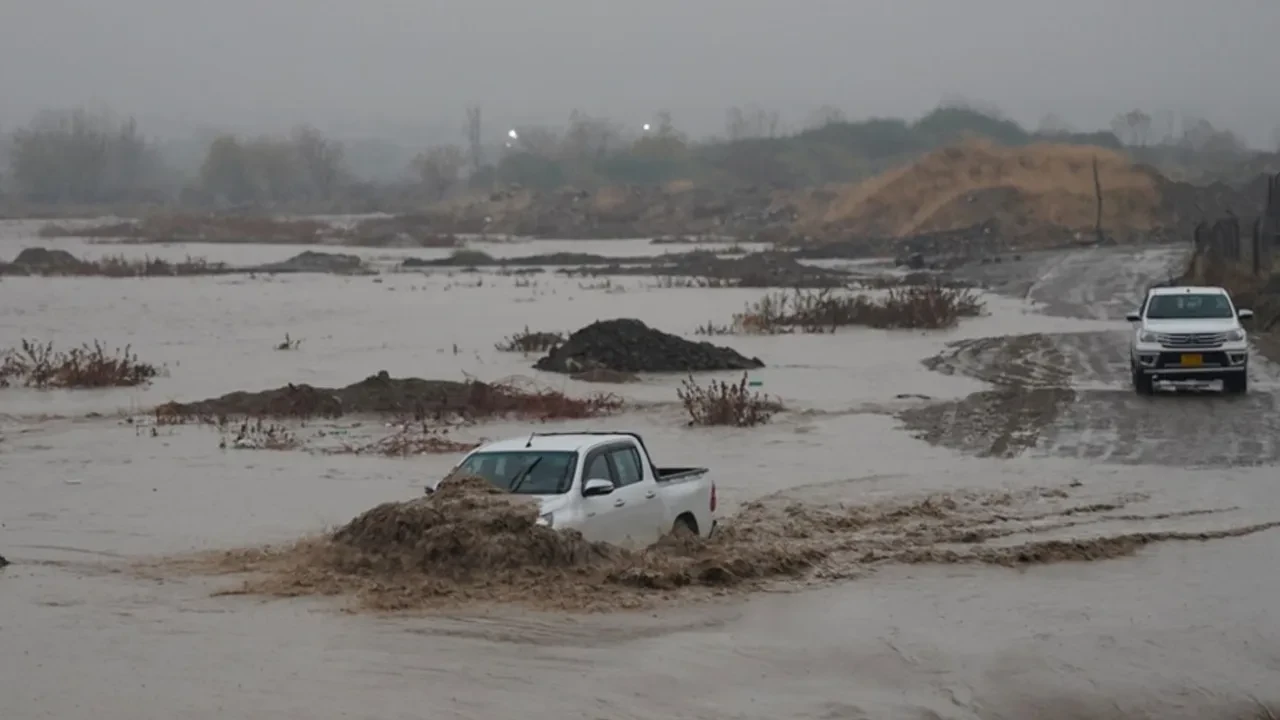 Irak'ta sel faciası! 2 kişi öldü 1 kişi sel sularına kapıldı