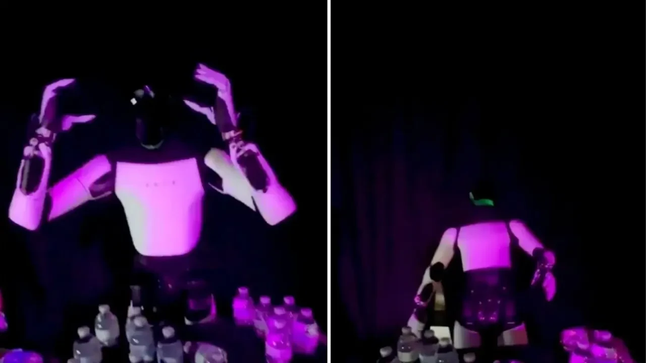 Tesla’nın robotu Optimus sahnede çakıldı: Görüntülerdeki detay şoke etti