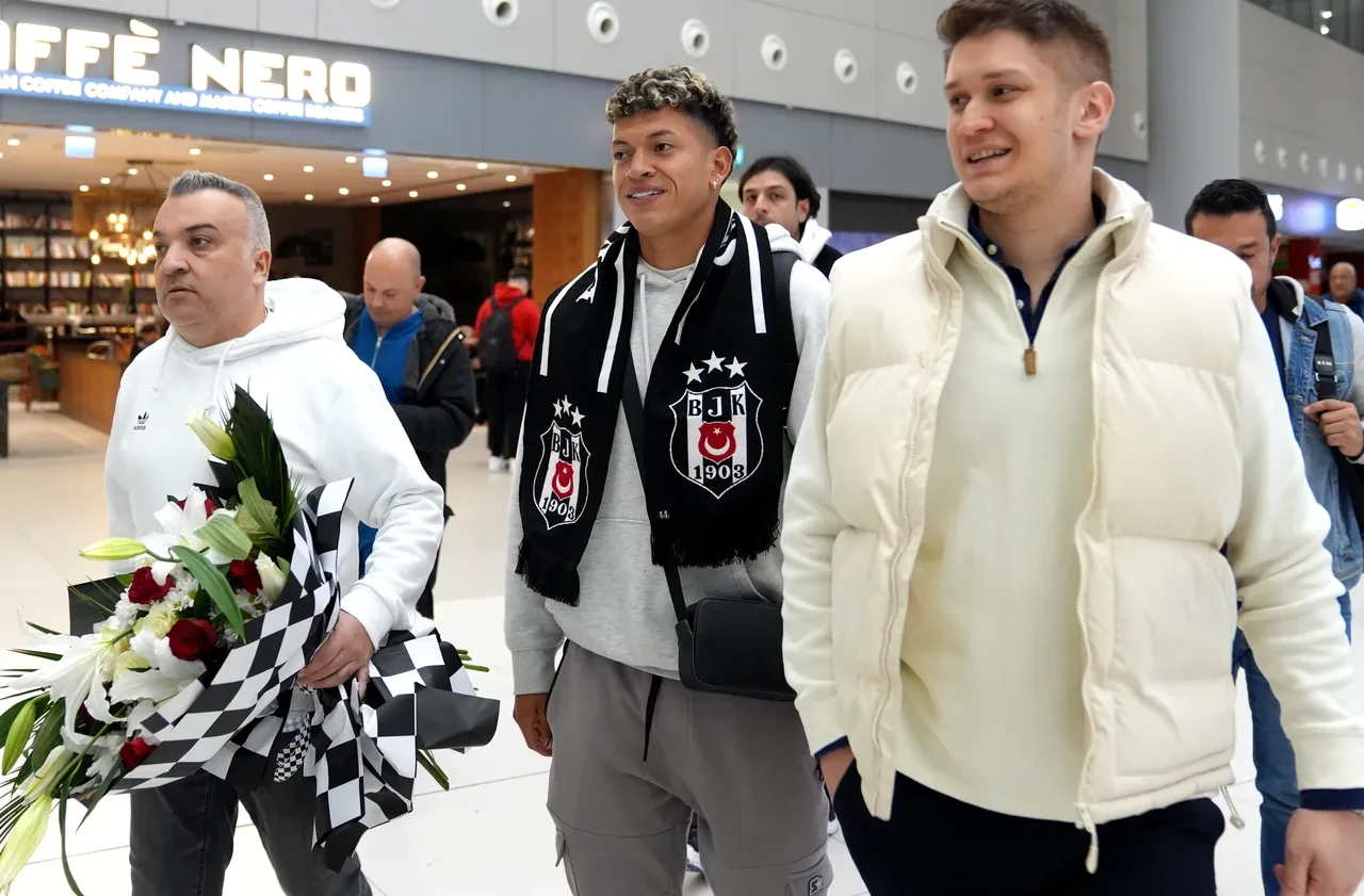 Beşiktaş'ın yeni transferi Ricardo, İstanbul'a geldi