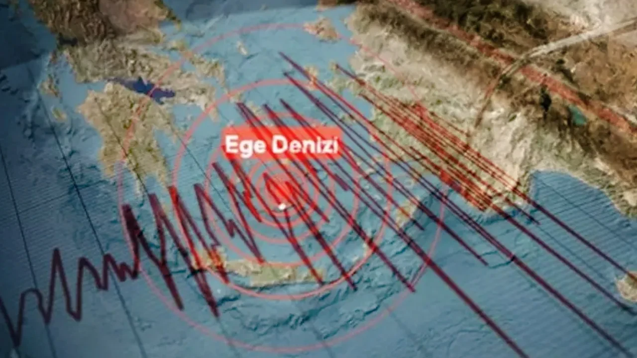 Son dakika | Ege Denizi'ndeki deprem İzmir'de hissedildi!