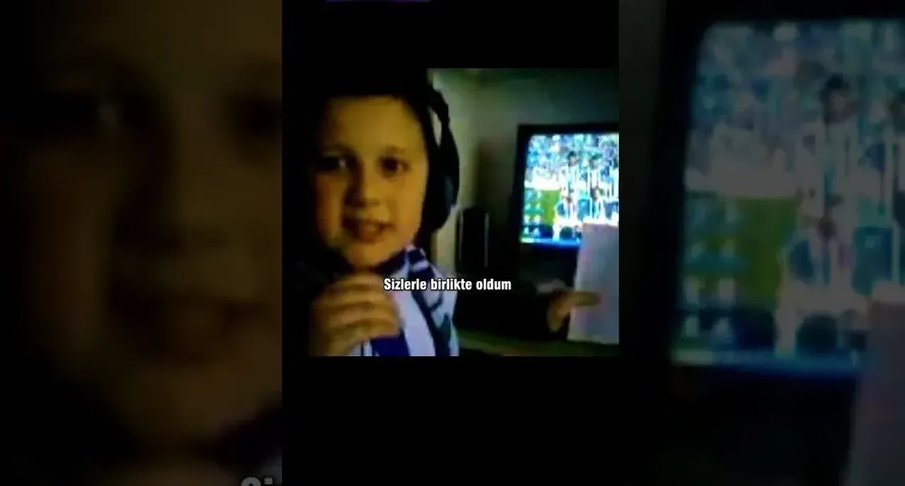 Televizyon başından stadyuma! Özcan Çelebi'nin çocukluk hayali gerçek oldu