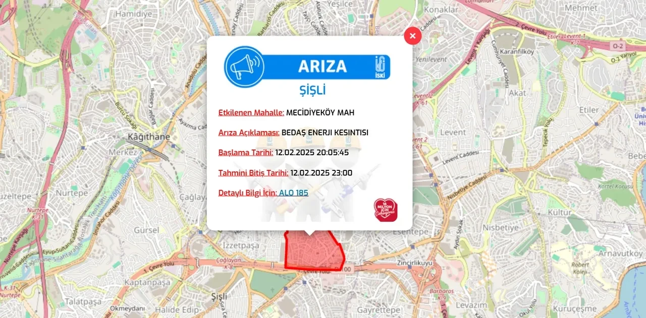 Şişli, Sultangazi, Kağıthane su kesintisi listesi! 12 Şubat İSKİ sular ne zaman gelecek?