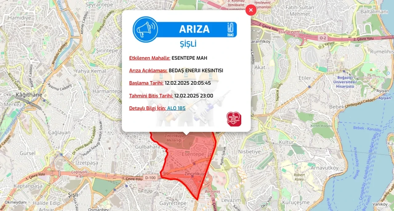 Şişli, Sultangazi, Kağıthane su kesintisi listesi! 12 Şubat İSKİ sular ne zaman gelecek?