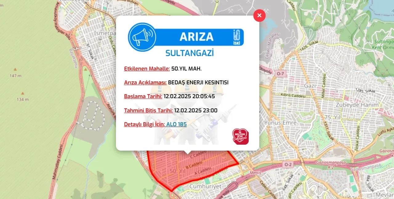 Şişli, Sultangazi, Kağıthane su kesintisi listesi! 12 Şubat İSKİ sular ne zaman gelecek?