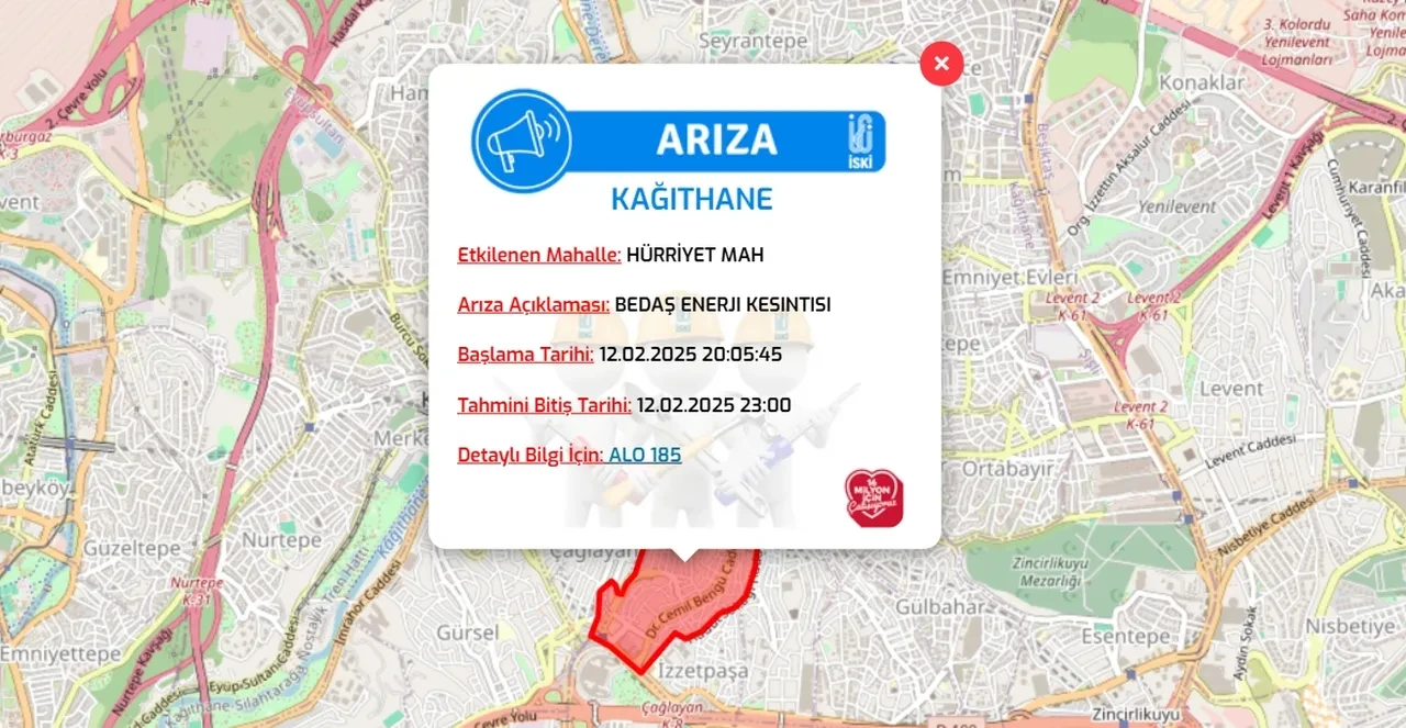 Şişli, Sultangazi, Kağıthane su kesintisi listesi! 12 Şubat İSKİ sular ne zaman gelecek?