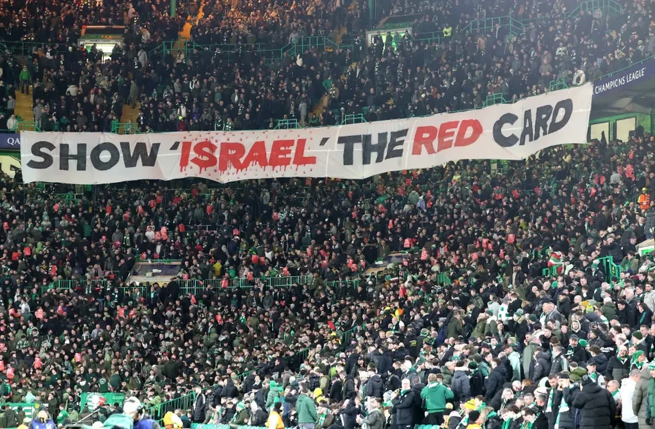 Celtic'ten İsrail'e inadına protesto! UEFA'nın cezasını umursamadılar