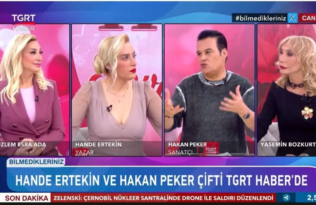 Hakan Peker ile Hande Ertekin TGRT Haber'de! İtiraflar peş peşe geldi 