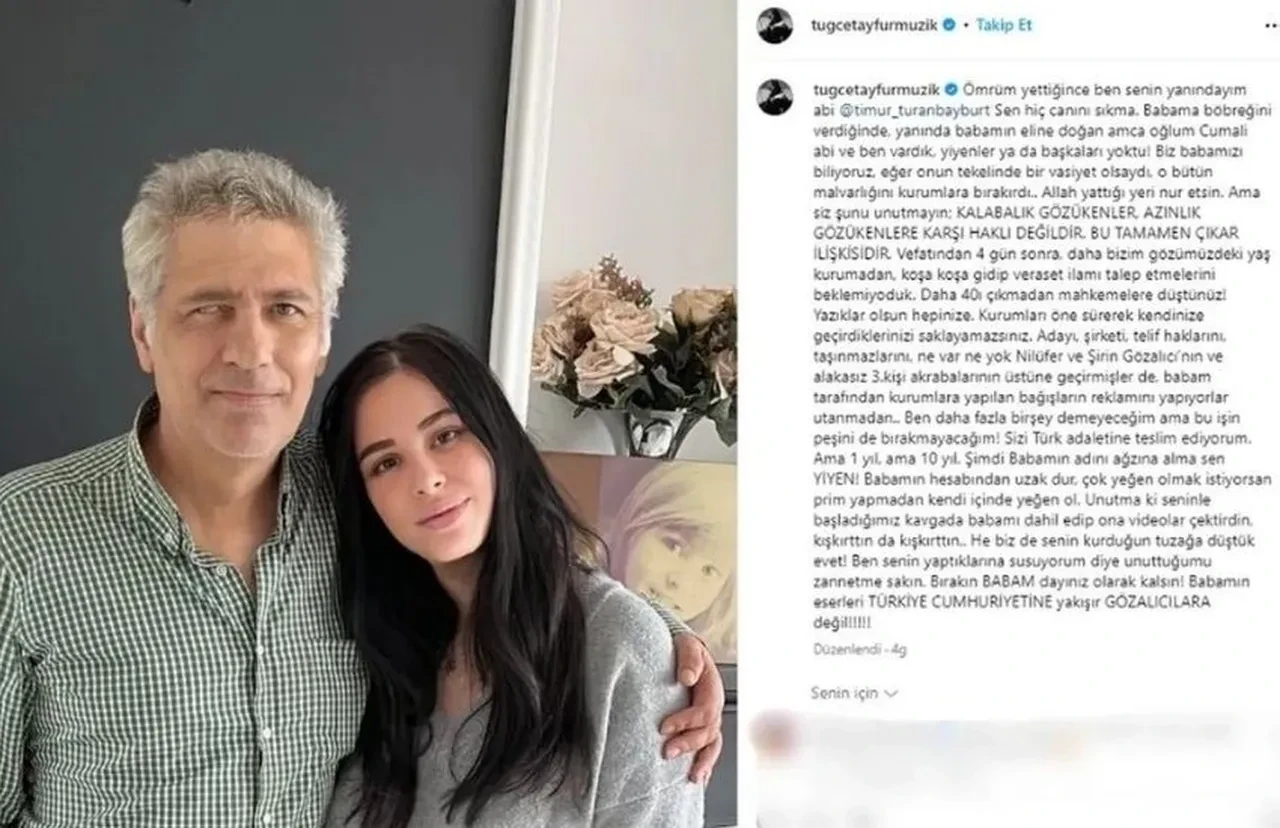 Tuğçe Tayfur ile ablası Tuğba Dınız birbirine girdi! 