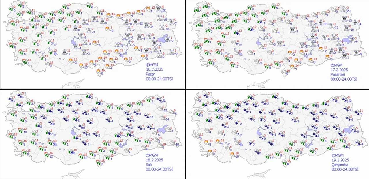 Kar geliyor! Meteoroloji İstanbul ve Ankara için net gün verdi