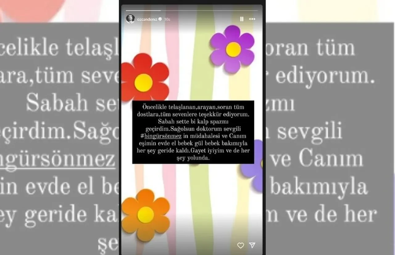 Özcan Deniz son sağlık durumuyla ilgili ilk kez konuştu 