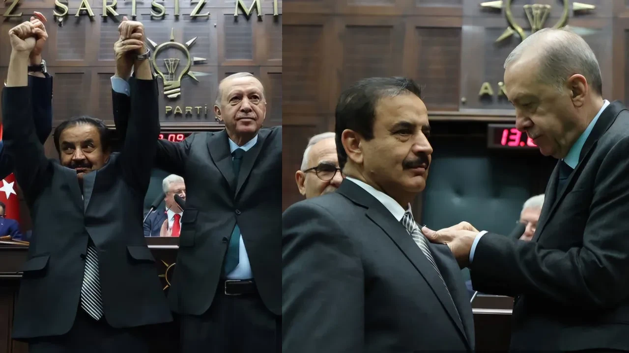 10 belediye başkanı AK Parti'ye geçti! Rozetlerini bizzat Erdoğan taktı