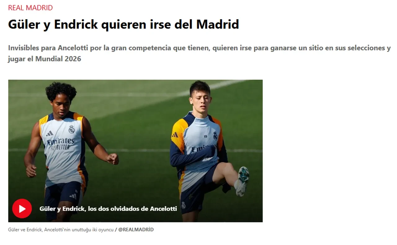 Arda Güler için İspanya'dan şaşırtan iddia! Fenerbahçe'ye mi dönüyor? 