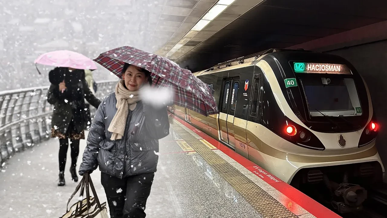 İstanbul kar teyakkuzunda! Metro seferleri uzatıldı, ek seferler getirildi