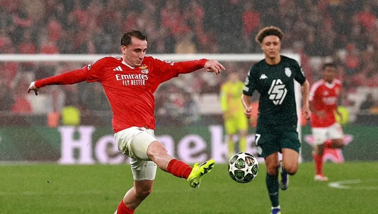 Kerem Aktürkoğlu gol orucunu bozdu, sevinci gündem oldu: Benfica Şampiyonlar Ligi'nde son 16'da