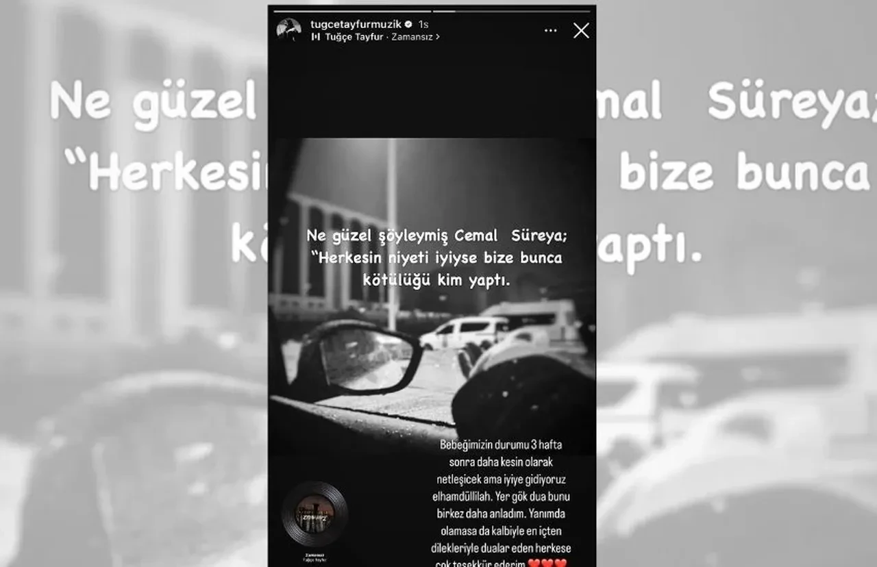 Ferdi Tayfur'un kızı Tuğçe Tayfur bebeğinin son sağlık durumunu açıkladı 