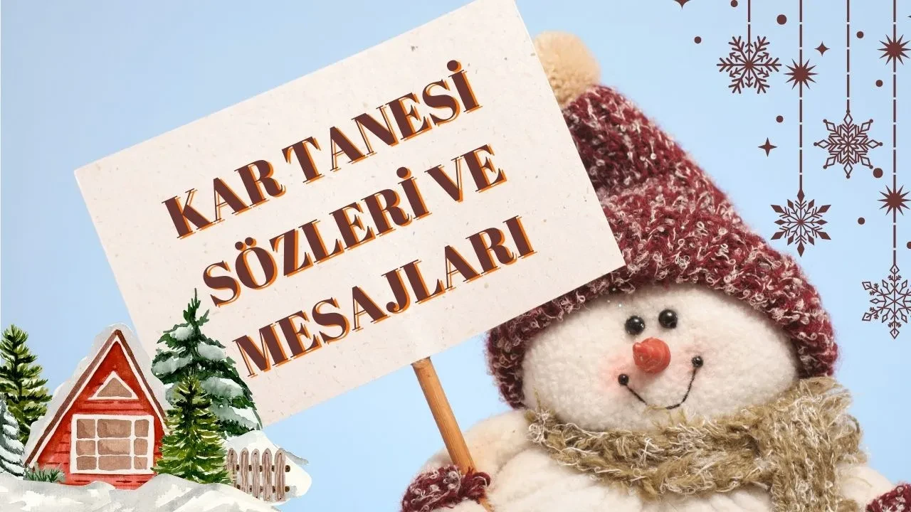 Kar tanesi sözleri ve mesajları sosyal medyada ilgi gördü! Karla ilgili şiirler