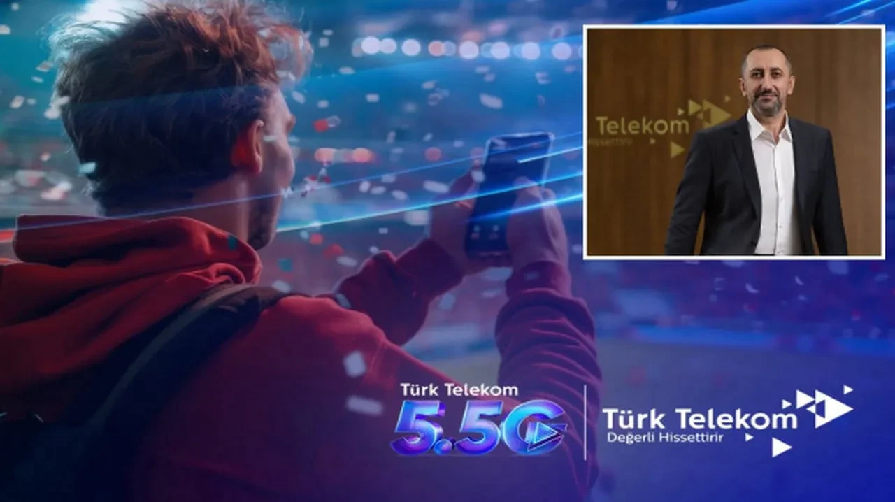 Türk Telekom’un 5.5G teknolojisi taraftarların mobil internet hızına hız katacak! Galatasaray - AZ Alkmaar karşılaşmasında  deneyecekler