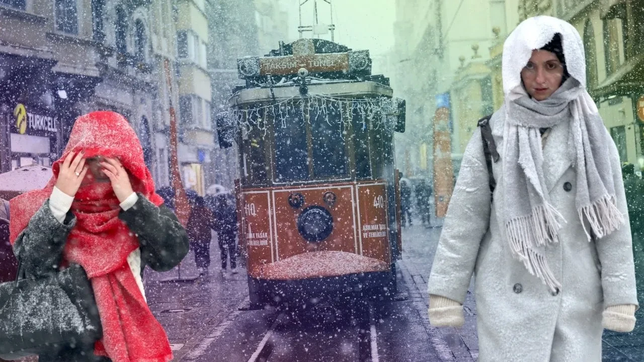 Meteoroloji’den 13 il için alarm! İstanbul ve çok sayıda ilimizde kar şiddetini artırıyor