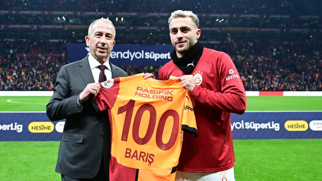 Barış Alper Yılmaz 100. maçına çıktı!