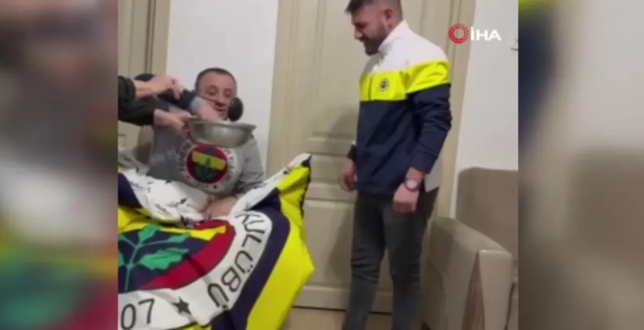 Fenerbahçe taraftarından 'nazar' hamlesi! Derbi öncesi kurşun döktürdü