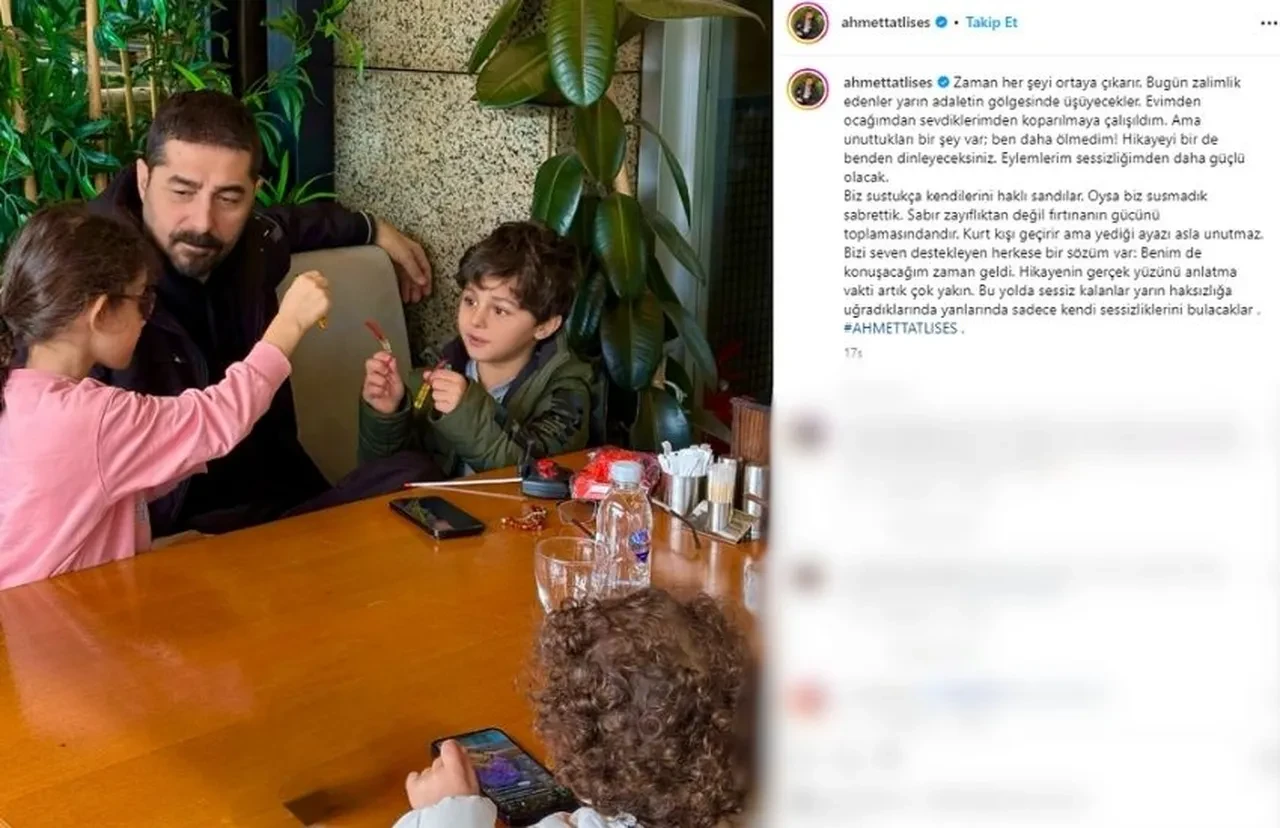 İbrahim Tatlıses'in oğlu Ahmet Tatlıses: Benim de konuşacağım zaman geldi