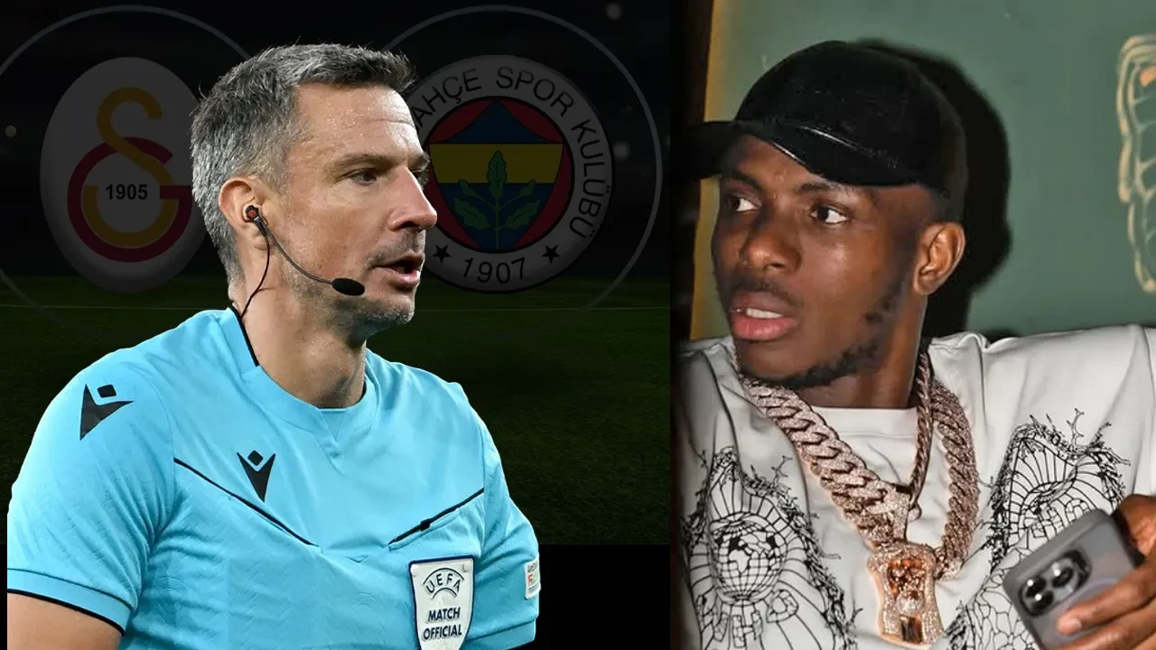 Osimhen'den derbi öncesi yabancı hakem yorumu! Sosyal medyada viral oldu