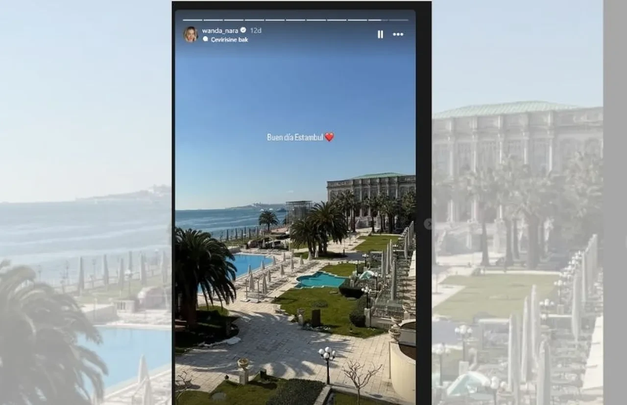 Wanda Nara derbi günü İstanbul'a geldi! Paylaşımlarına başladı