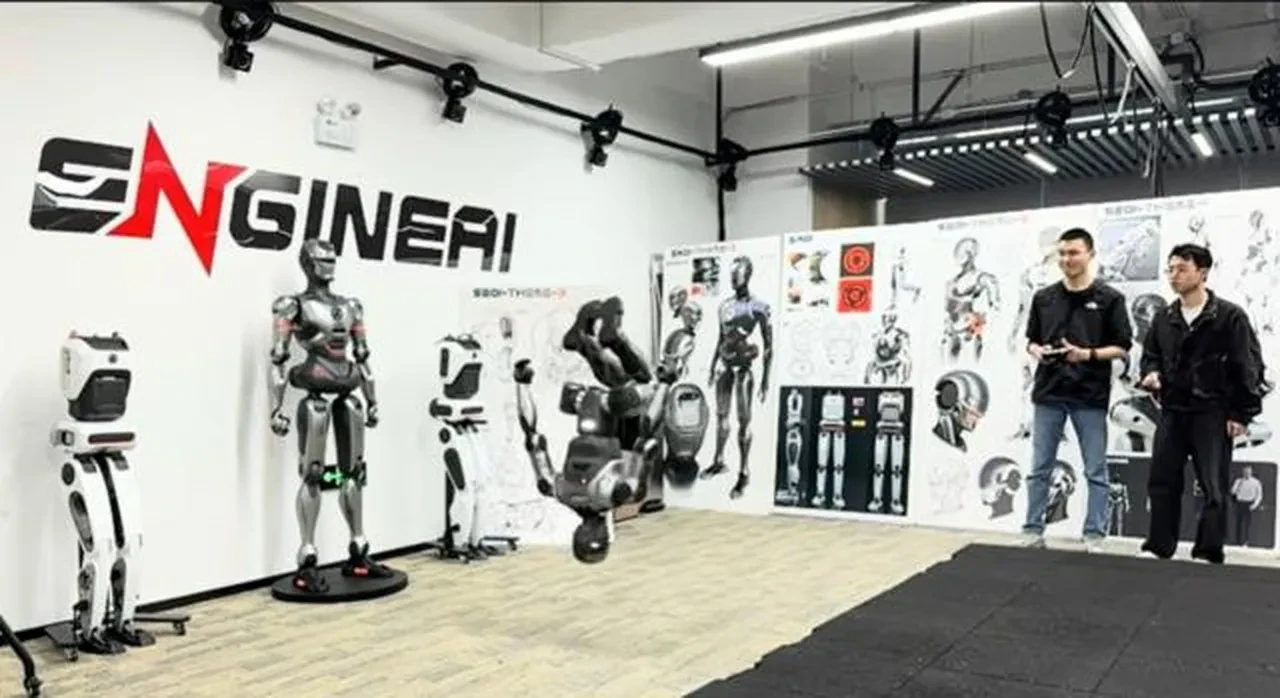 Bu Çinli robot, çoğu insanın cesaret bile edemediği 'öne takla atma' hareketini kolayca yapabiliyor
