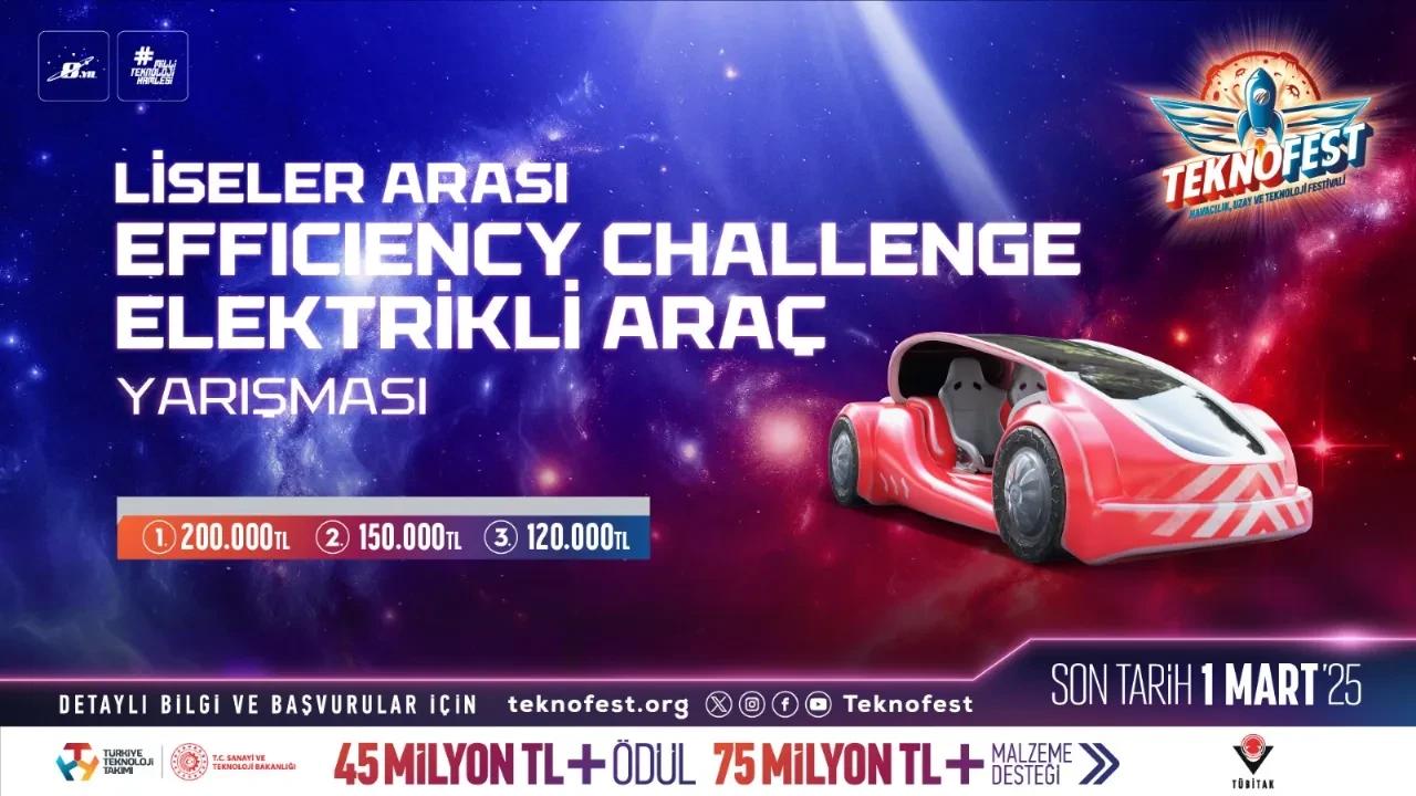 Efficiency Challenge Elektrikli Araç Yarışları için başvurular 1 Mart tarihine kadar devam ediyor