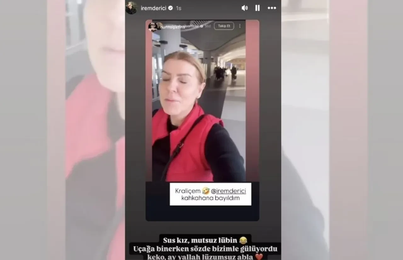 İrem Derici ile Sevda Türküsev uçakta birbirine girdi! "Keko, lüzumsuz abla"