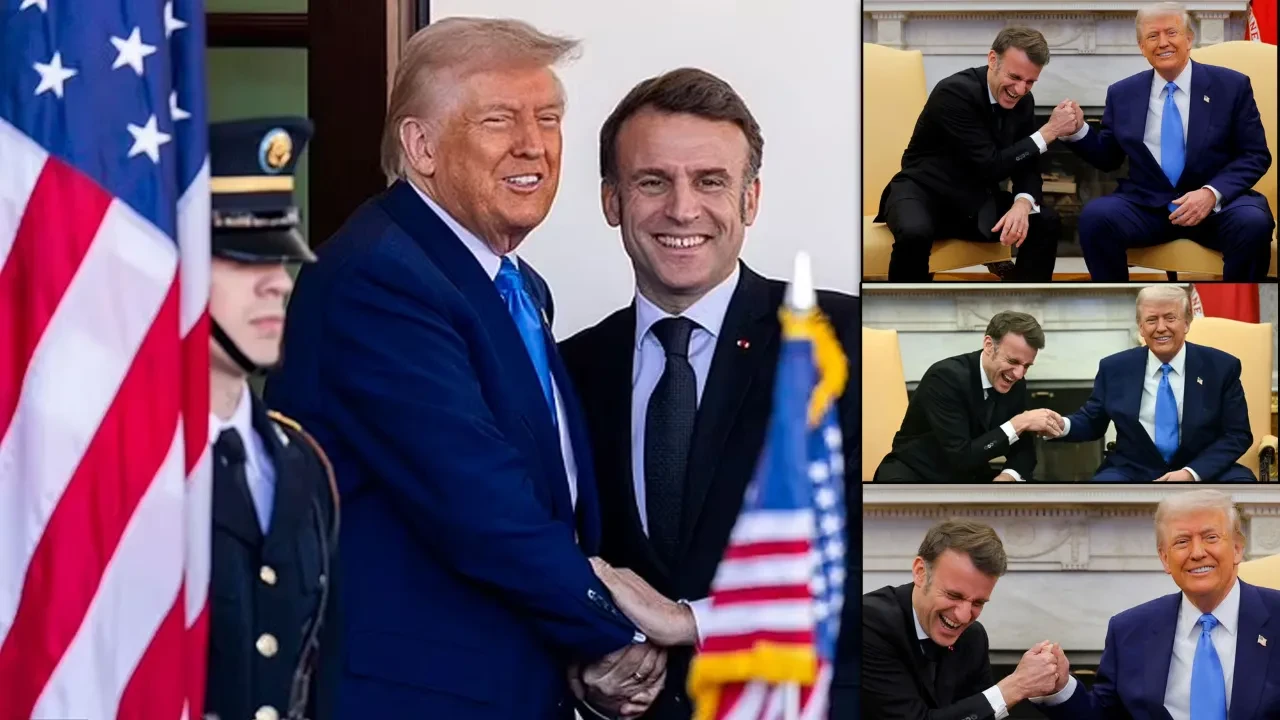 Macron ve Trump