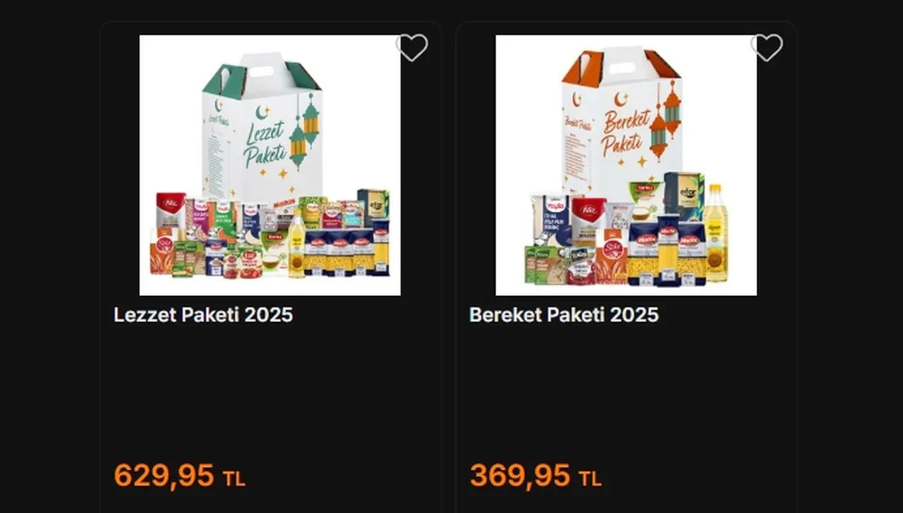 Ramazan kolisi 2025 fiyatları! Migros, ŞOK, BİM, A101 ramazan kolisi fiyatı ne kadar?