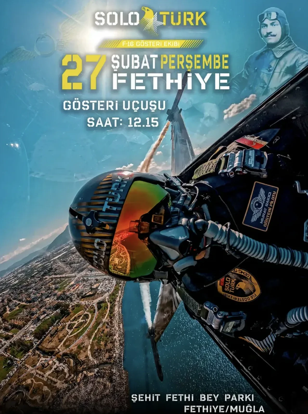 Solotürk Fethiye uçuş gösterisinin saati ve nerede olacağı belli oldu