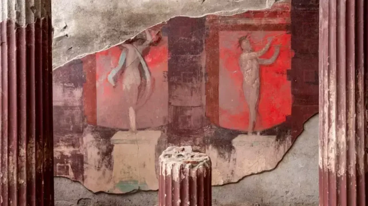 Dünyanın ilgisini çekecek keşif! Pompei Antik Kenti'nde 'Gizemler Villası' ortaya çıktı