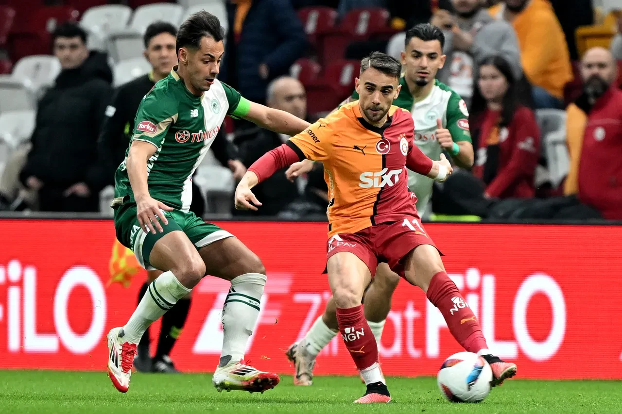 Galatasaray Konyaspor ile golsüz berabere kaldı!