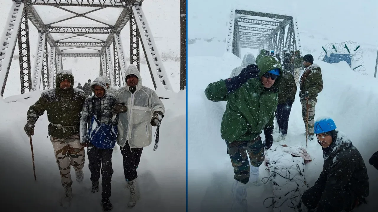 Himalayalar'da buzul patladı! Onlarca işçi altında kaldı