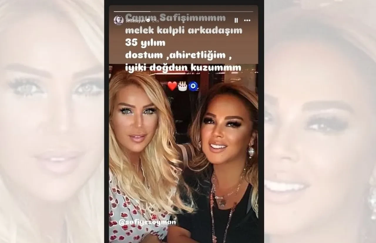 Seda Sayan yine filtreyi abarttı! Safiye Soyman'ı tanıyan olmadı