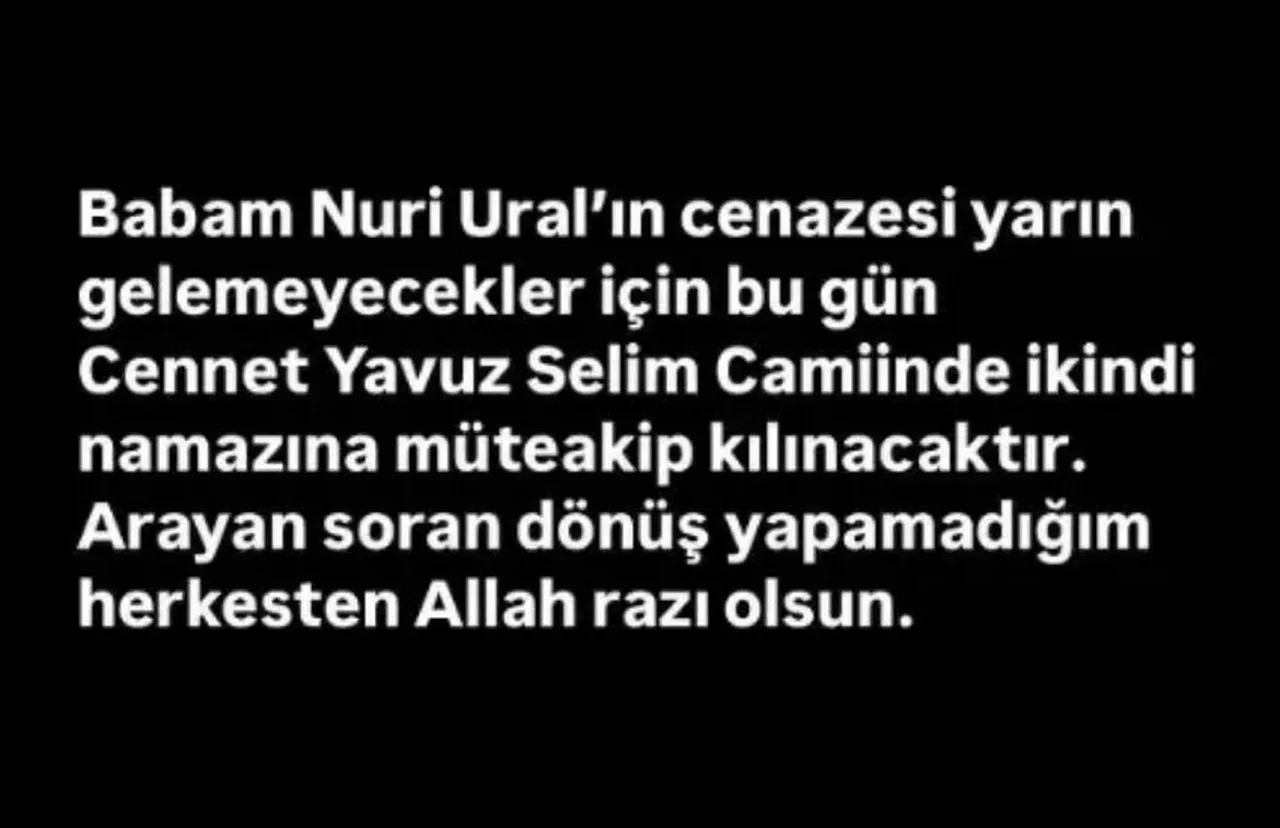 Survivor Osman Can Ural'ın acı günü! Babasını kaybetti 