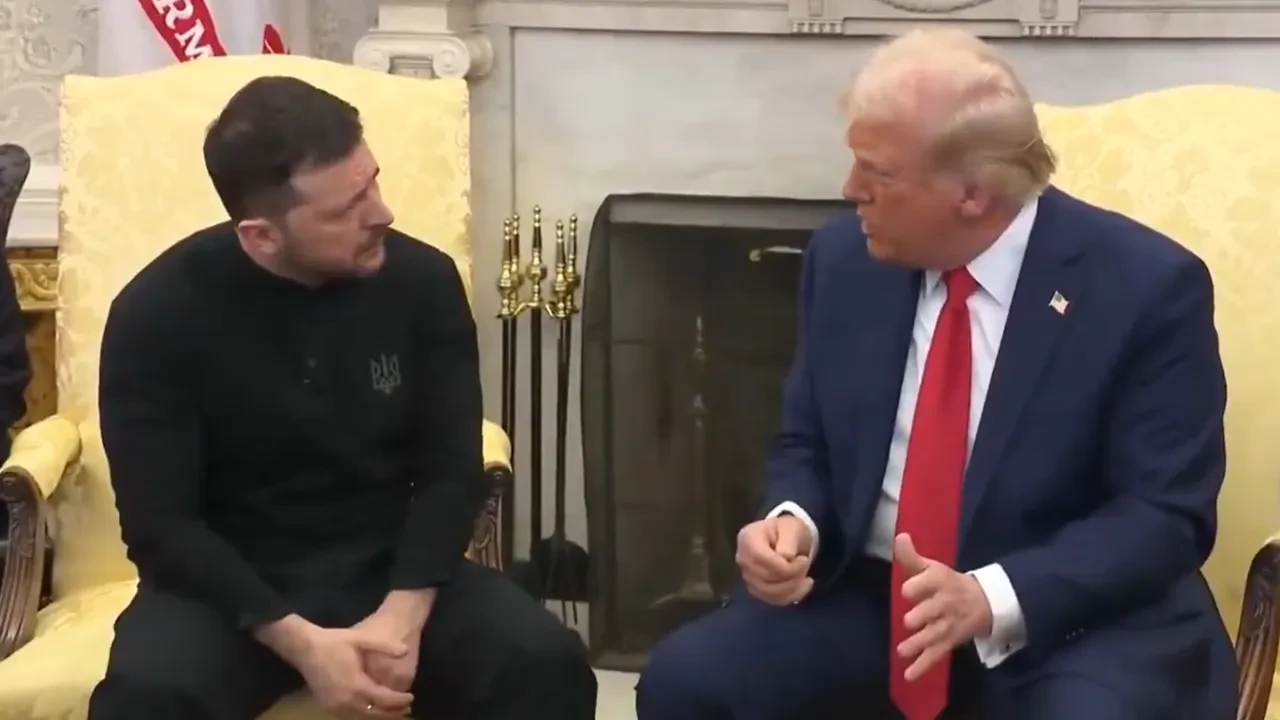 Trump ile Zelenskiy arasında tansiyon yükseldi! Dünyanın gözü önünde kavga 