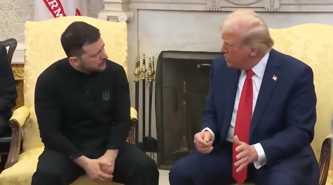 Trump ile Zelenskiy arasında tansiyon yükseldi! Dünyanın gözü önünde kavga