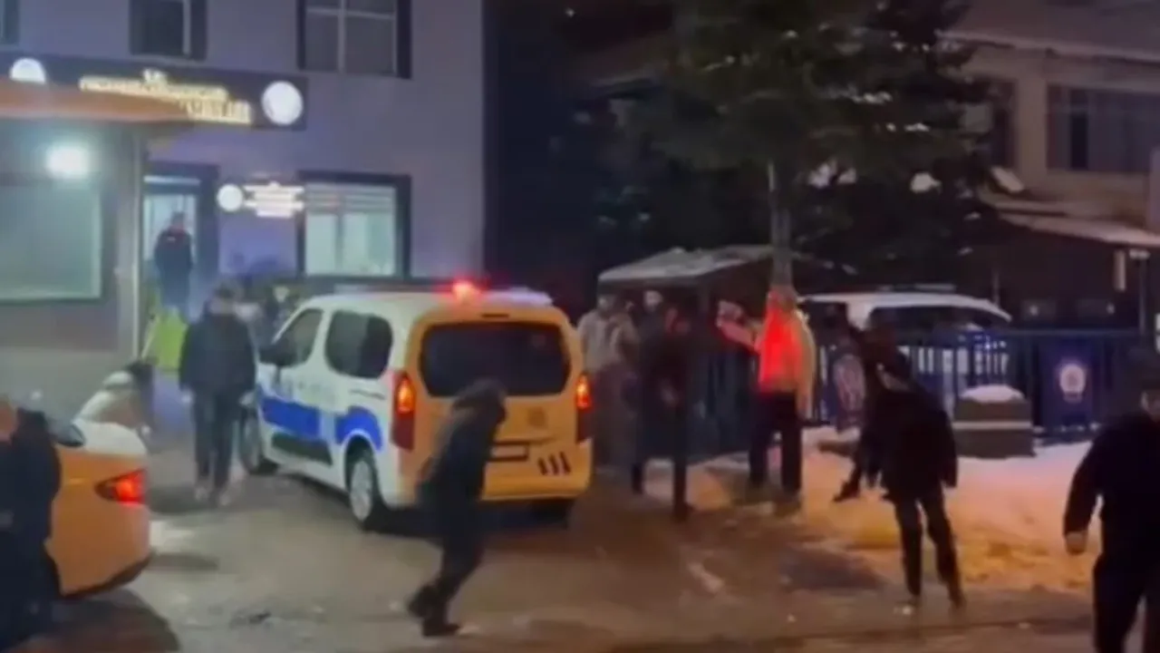 Buz gibi havada yürekleri ısıtan görüntüler 