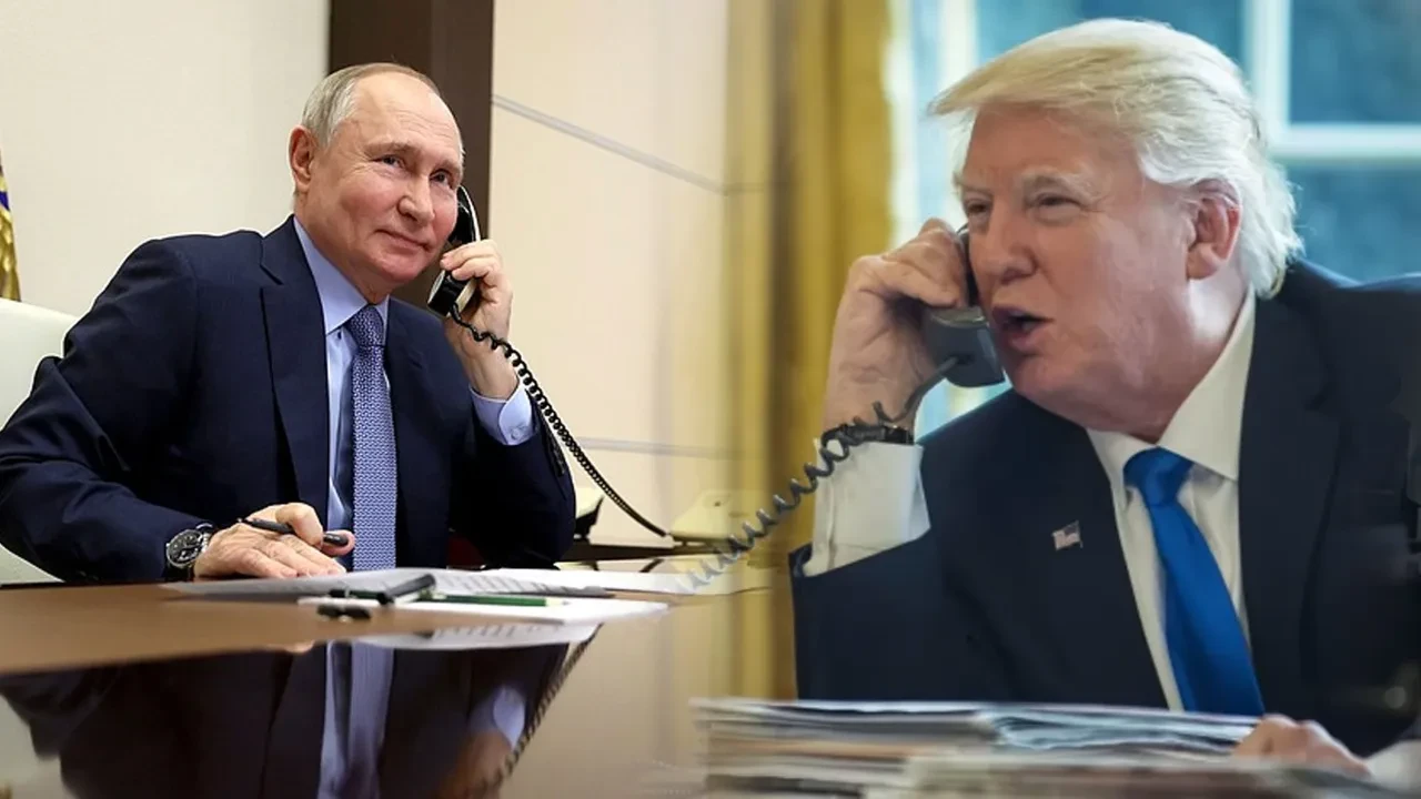 Rus lider Vladimir Putin ve ABD Başkanı Donald Trump görüştü! Gündem: Ukrayna Savaşı