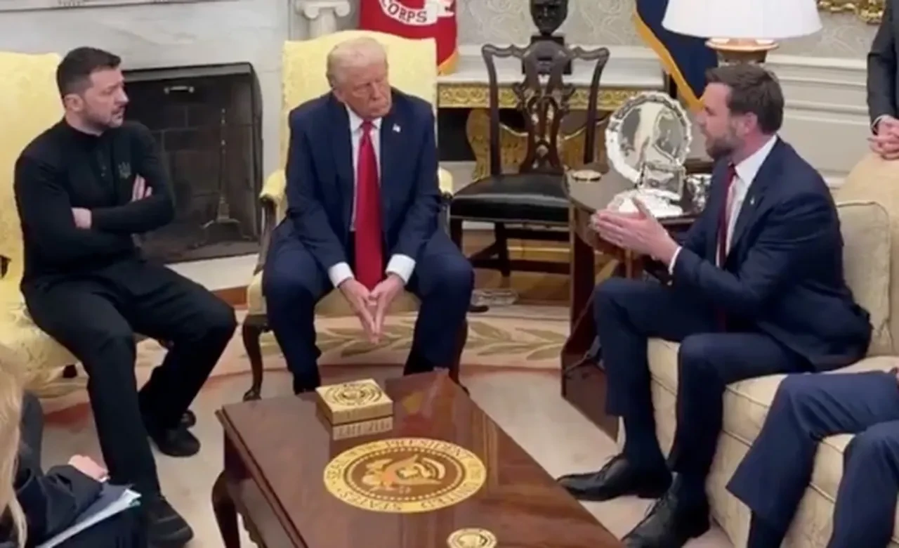 Trump ve Zelenski tartıştı, büyükelçi şekilden şekle girdi! Mimikleri olay oldu