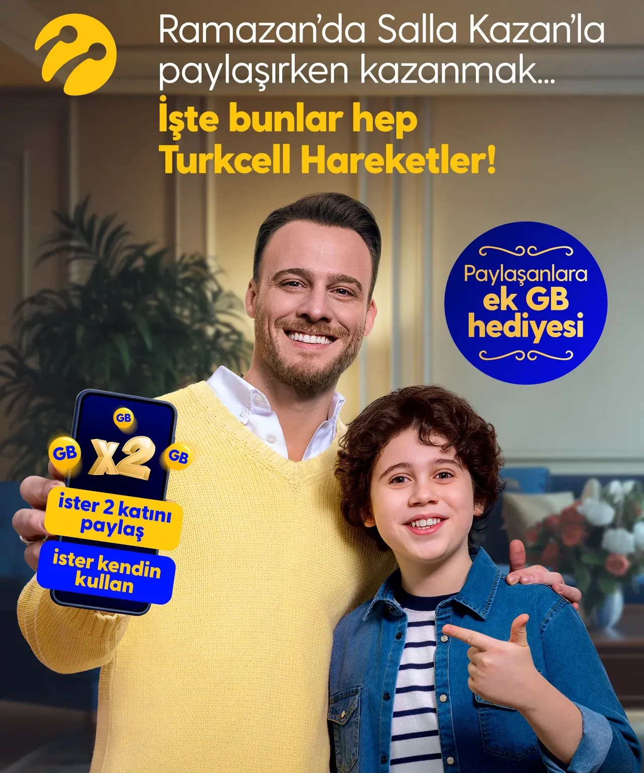 Turkcell’den Ramazan Ayı’na özel 100 milyon GB hediye
