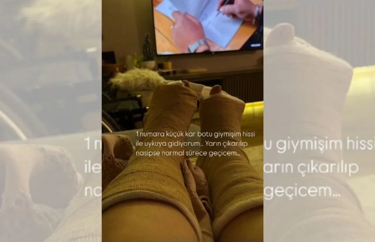 Didem Uzel apar topar ameliyata alındı! Son hali takipçilerini korkuttu