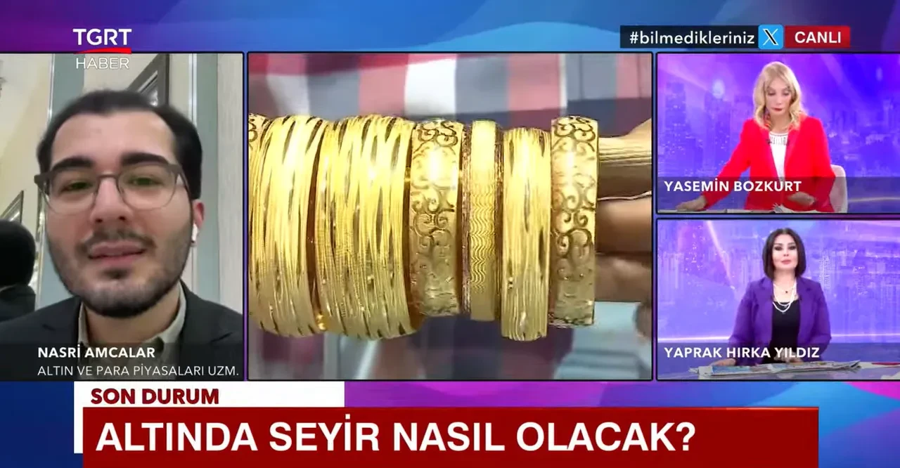 Gram altın fiyatı için kritik tahmin! Uzman isim canlı yayında net rakam ve tarih verdi