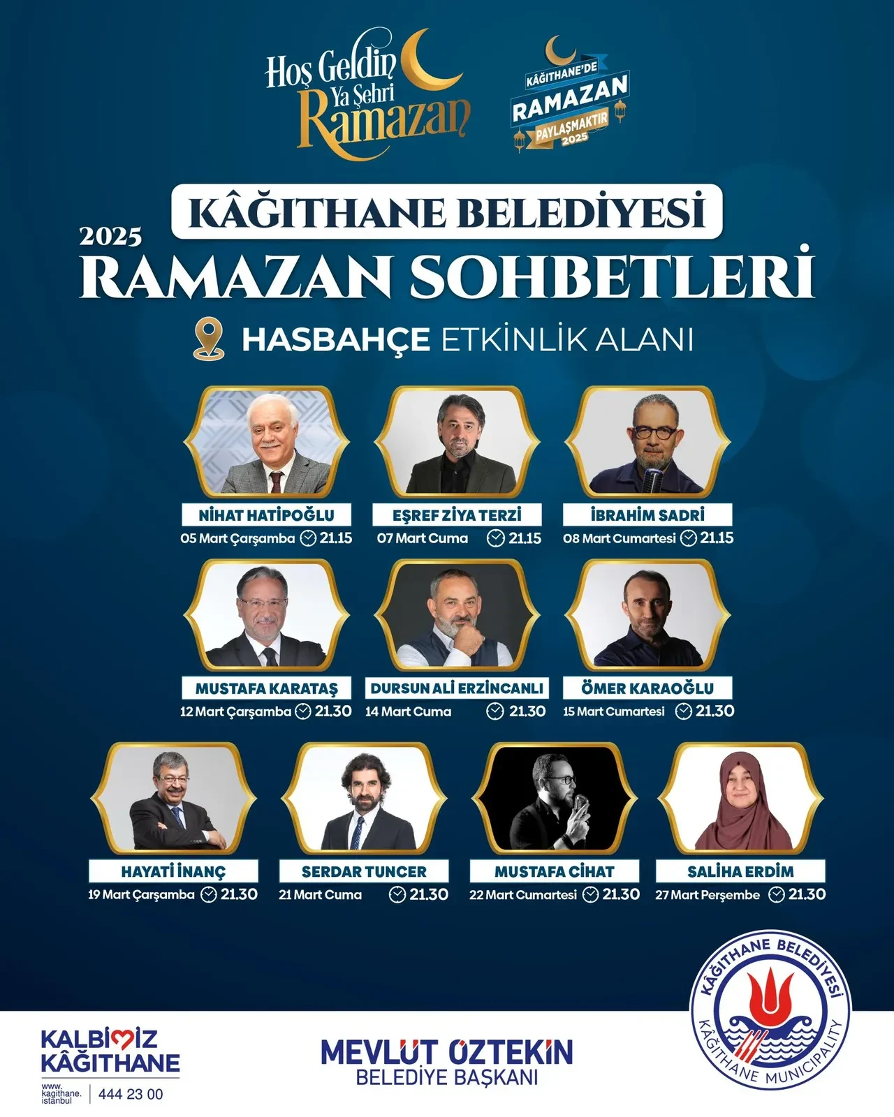 Kağıthane Ramazan etkinlik programı belli oldu! 11 Mart etkinlikleri